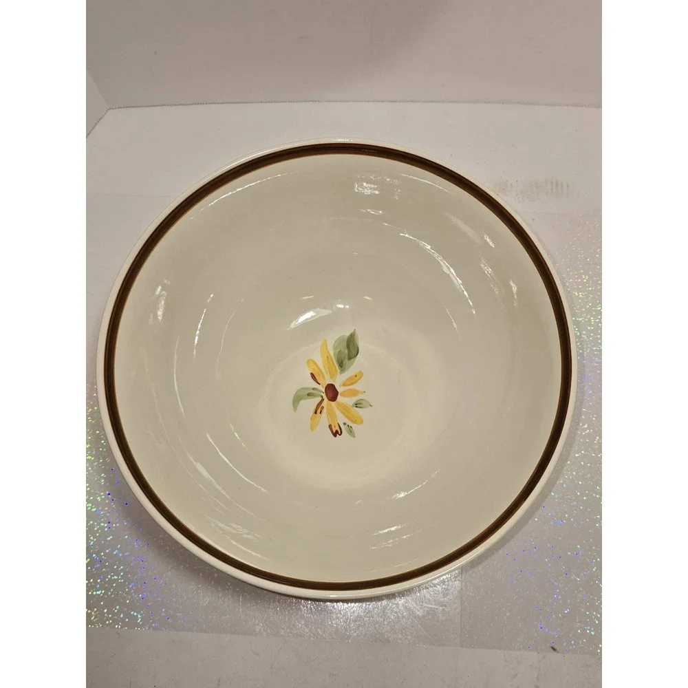 🌻 April Cornell Floral Ceramic‎ Bowl 10